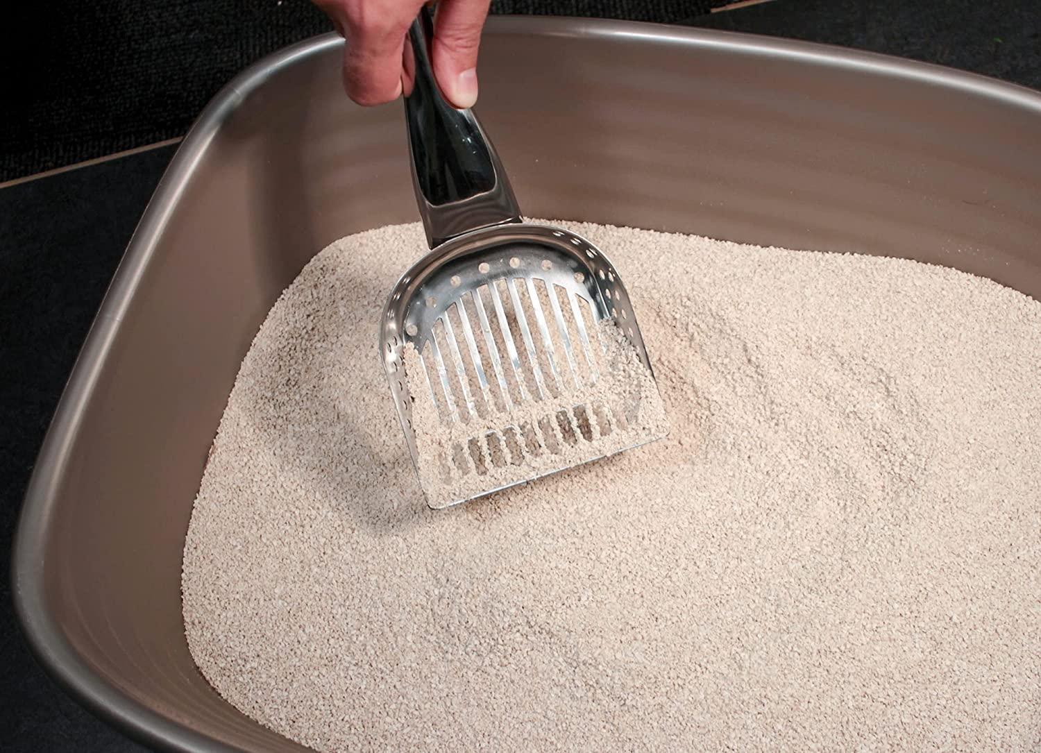 Strong Steel Cat Litter Scoop - High Quality