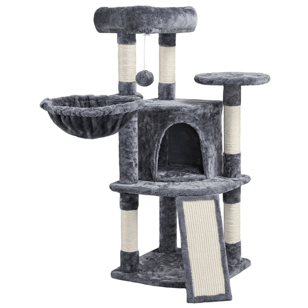 Topeakmart Cat Tree Condo with Basket and Platform