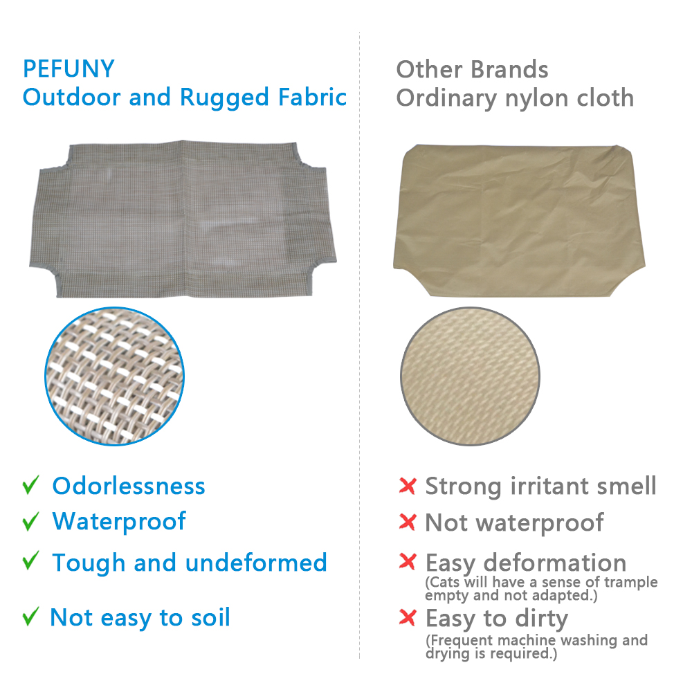 Breathable waterproof cat window perch with suction cup