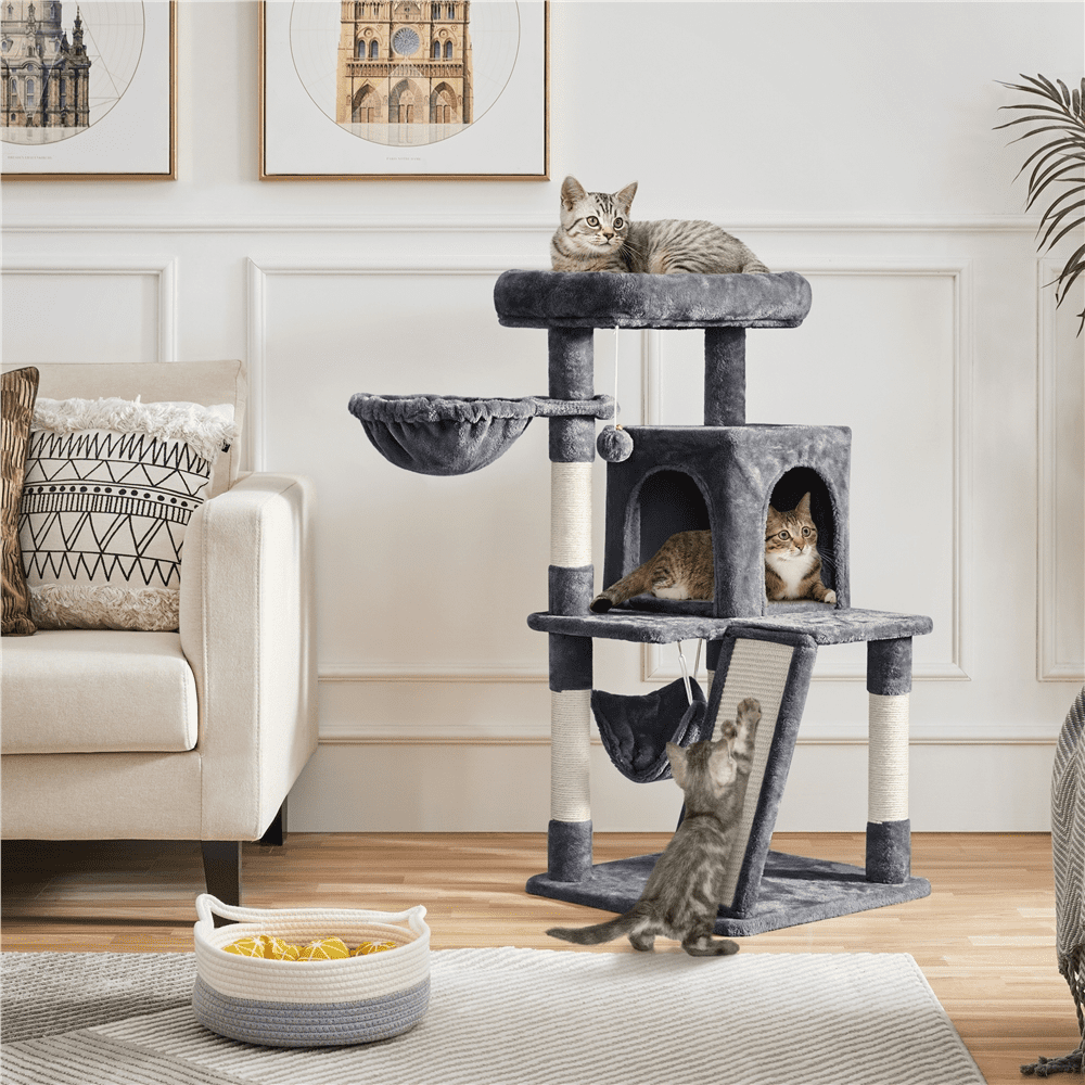 Medium Cat Tree with Condo and Perch