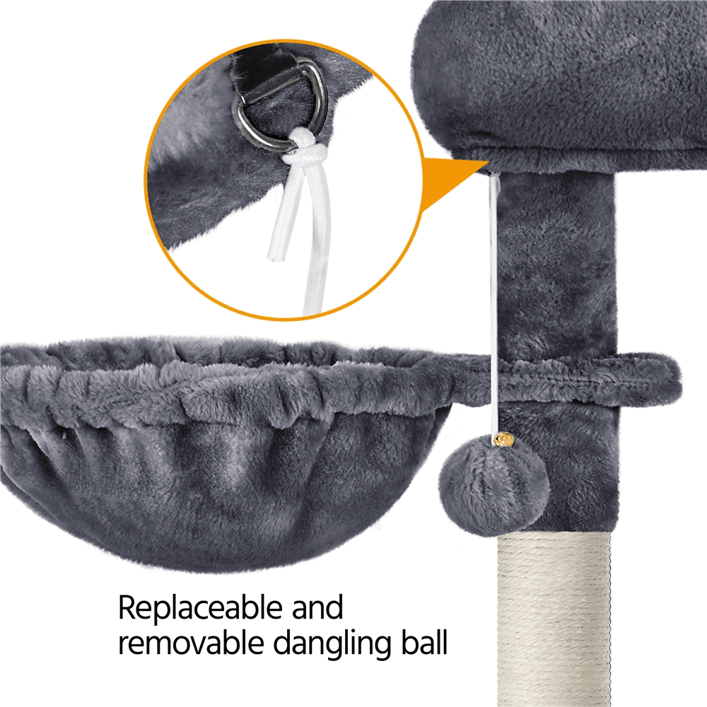 Medium Cat Tree with Condo and Perch