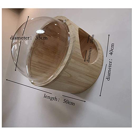 Round Capsule Cat Bed Shelf Tower