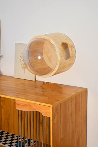 Round Capsule Cat Bed Shelf Tower