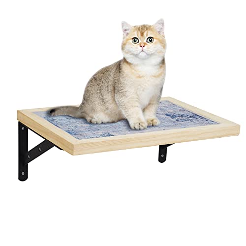 Wooden Cat Wall Furniture for Climbing & Lounging