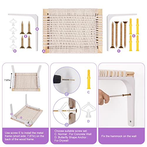 Floating Cat Wall Shelves and Perch for Indoor Cats