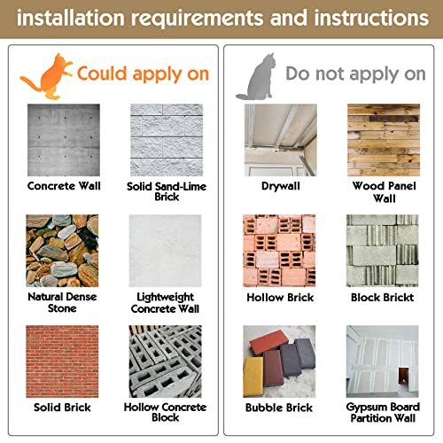 Wall-mounted Cat Hammock with Steps and Shelves