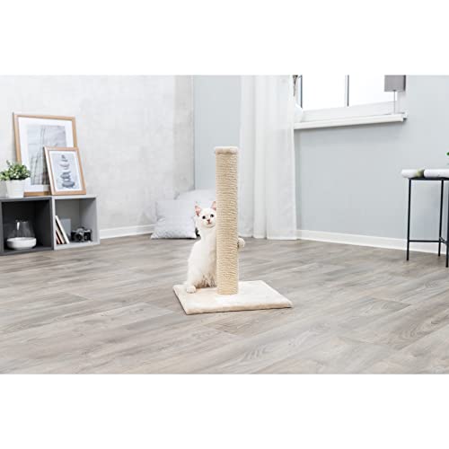 TRIXIE Sisal Scratching Post, 24.5" Tall, Beige