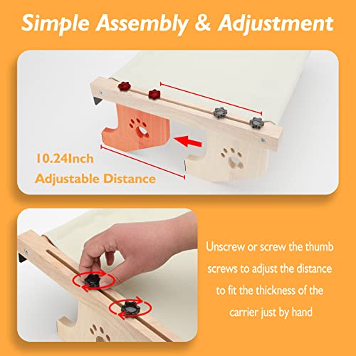 Sturdy Cat Hammock for Windowsill or Bedside