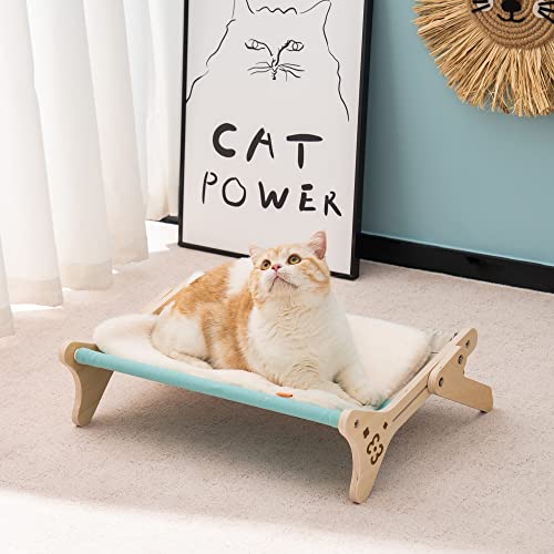 Adjustable Cat Window Bed Hammock - Blue