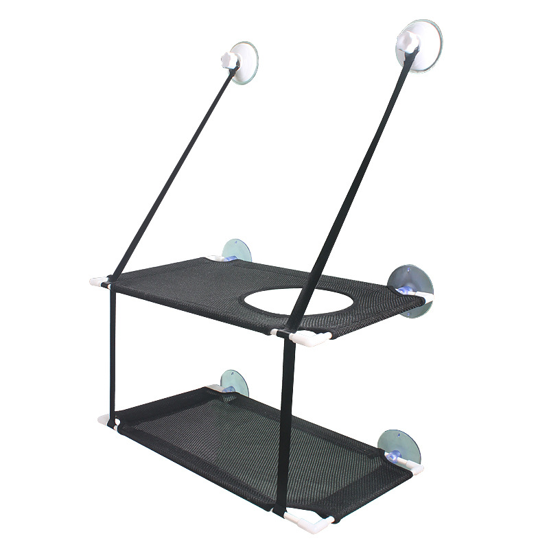 Double Layer Cat Hanging Bed with Mount