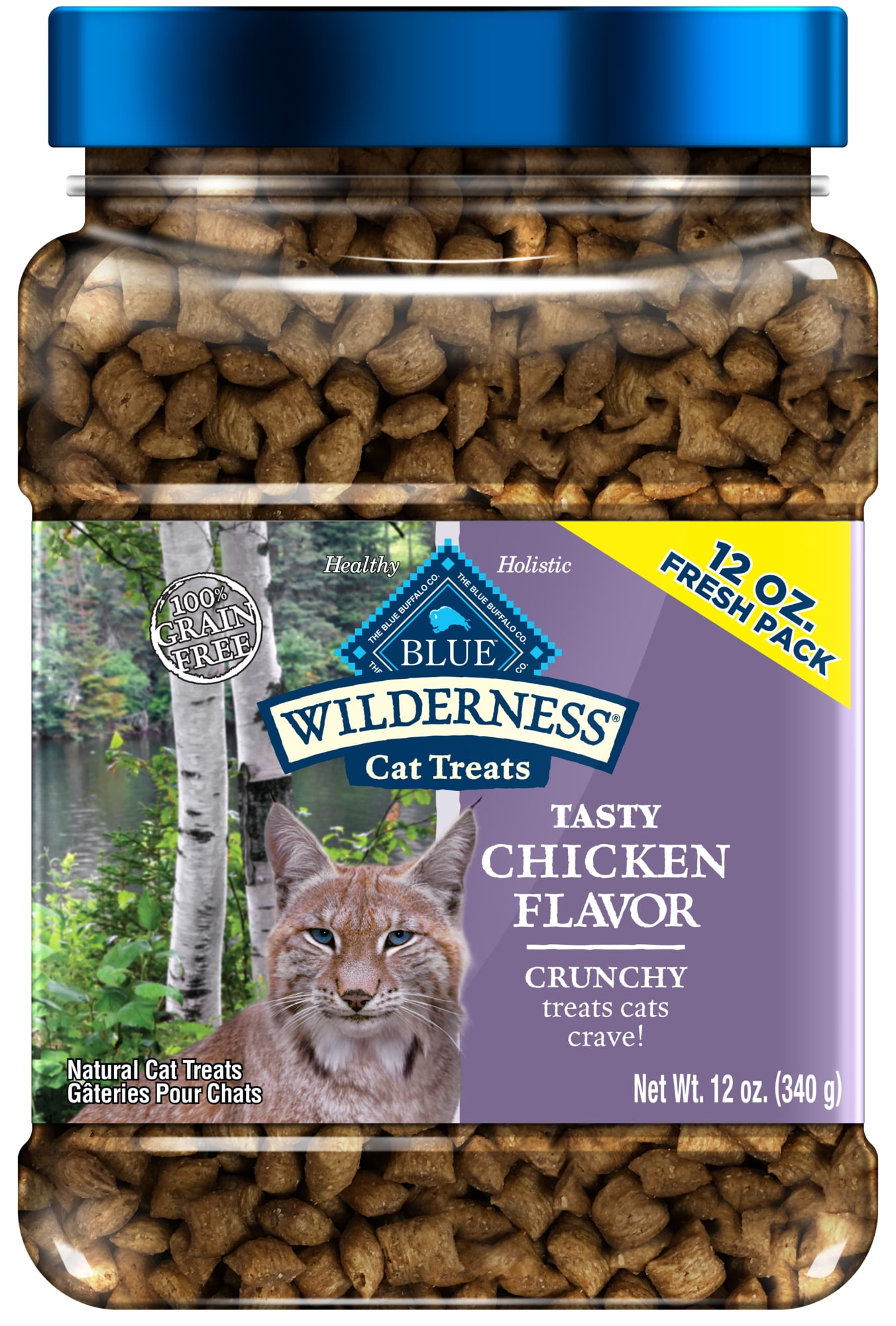 Grain-Free 12oz Blue Buffalo Cat Treats