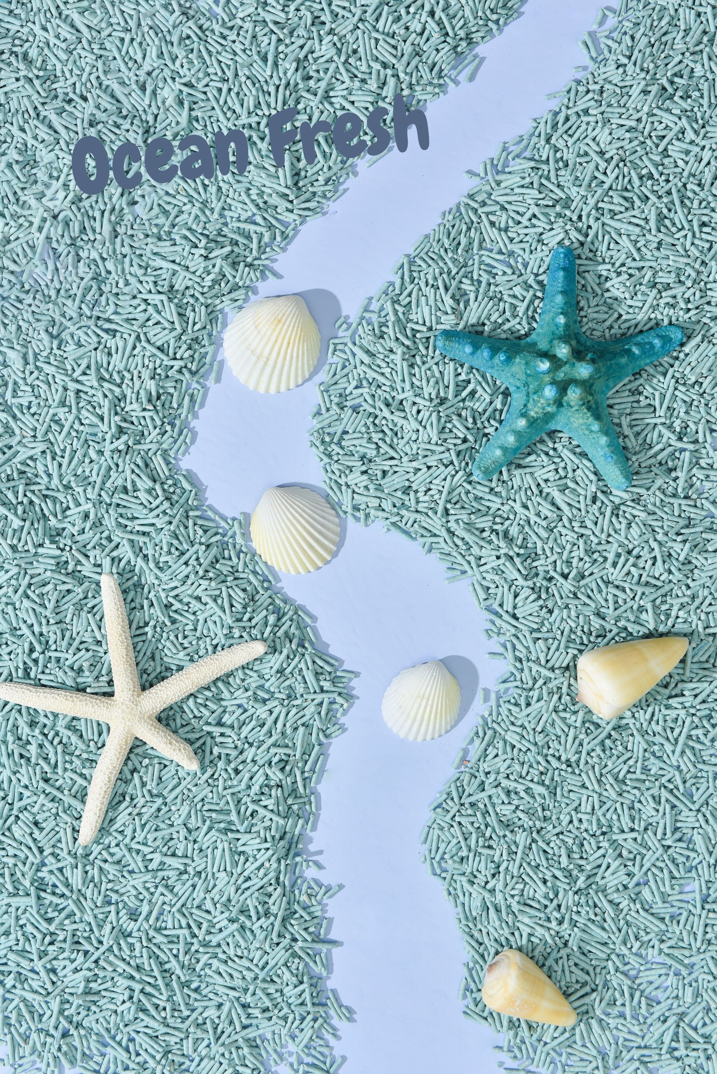 Michu Natural Clumping Tofu Cat Litter (Peach)