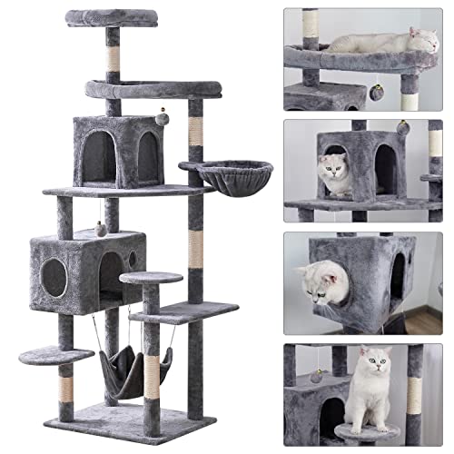 Multi-Level Cat Tower for Large Cats