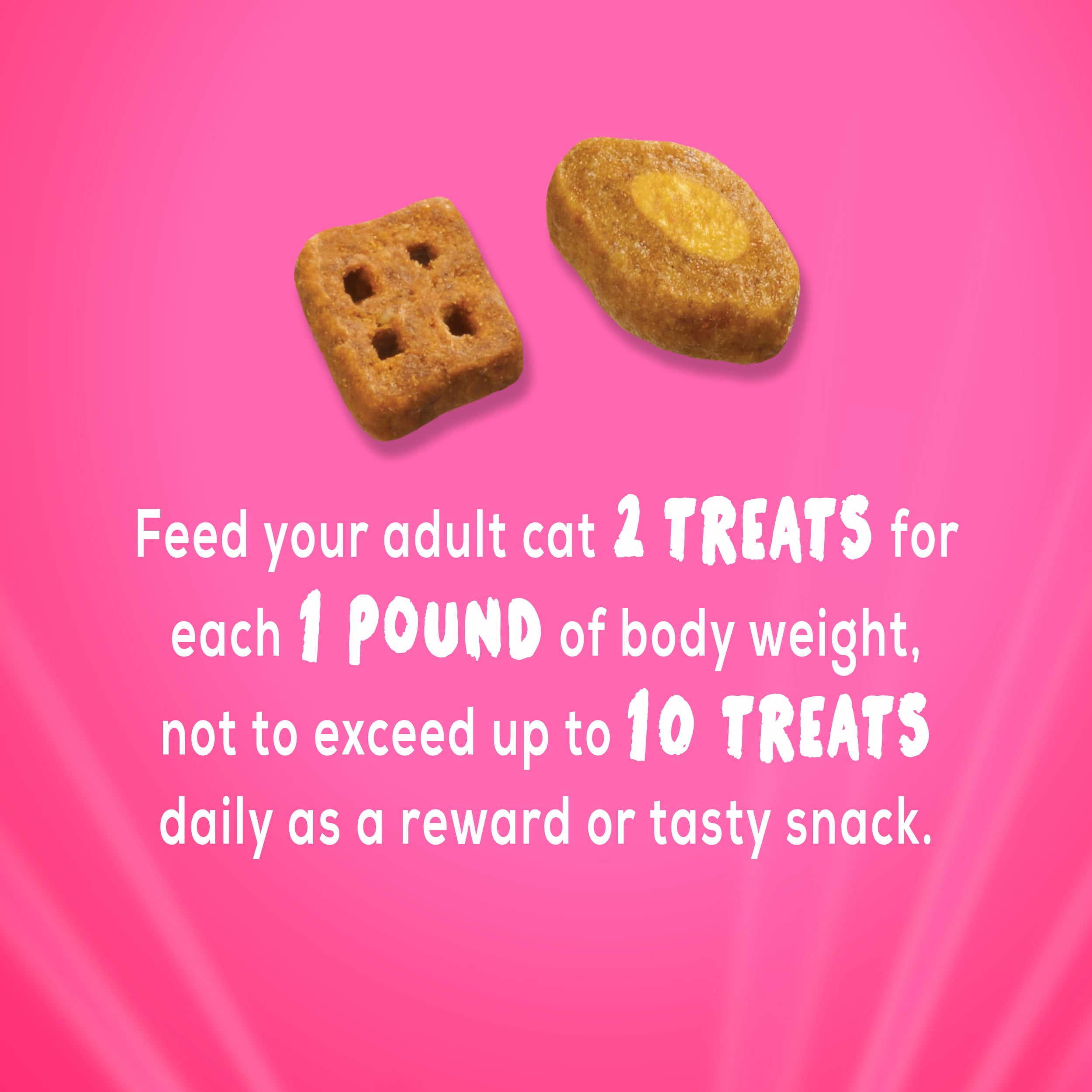Chicken & Waffle flavored cat treats - 6 oz