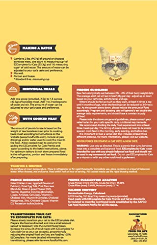EZComplete Cat Food Premix - Raw or Cooked