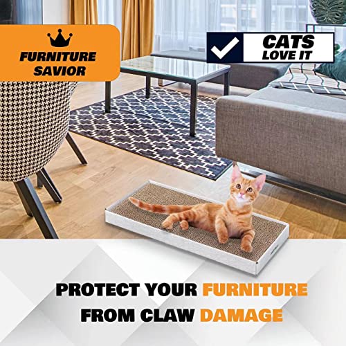 Smartbean 3PCS Double-Sided Cat Scratcher Pad