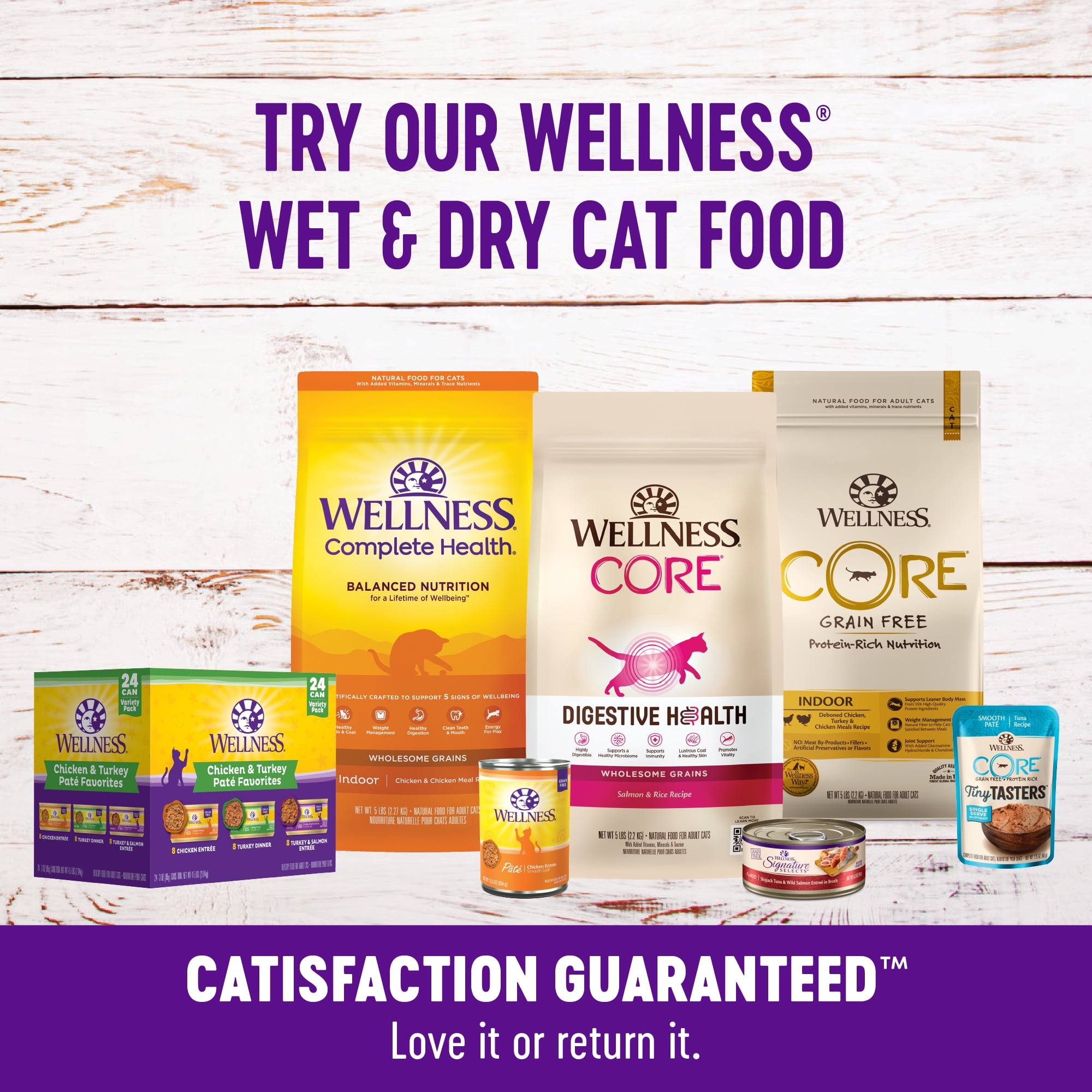 Grain-free cat treats: Wellness Kittles Chicken & Cranberry