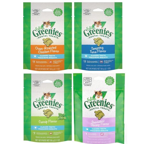 Greenies 4 Pack Feline Dental Treats