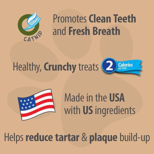 6-Pack USA-Made Grain-Free Chicken Dental Cat Treats