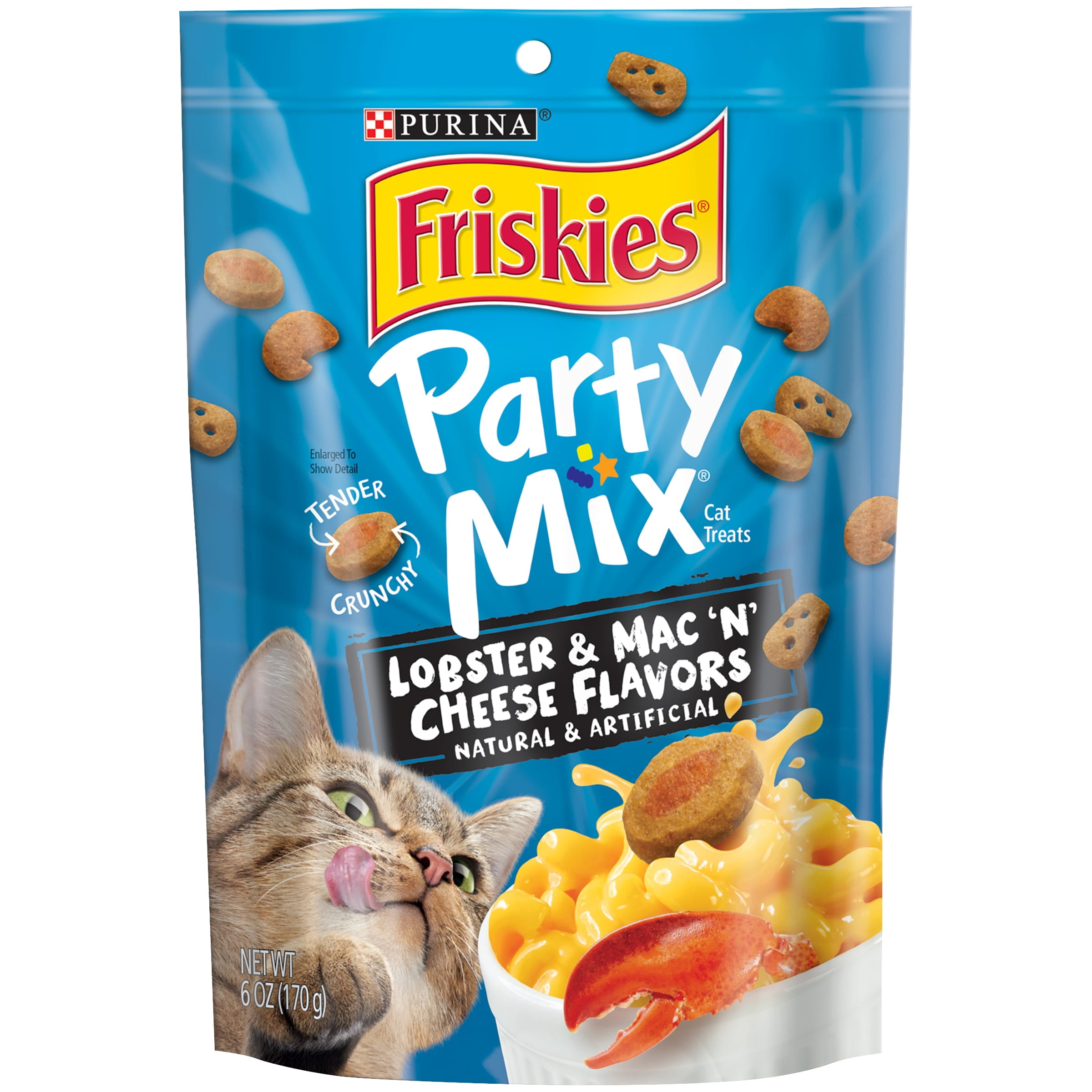 Friskies Lobster & Mac N Cheese Cat Treats