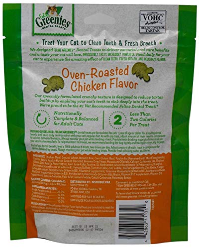 Mega Variety Pack: Feline Greenies Crunchy Treats for Cats