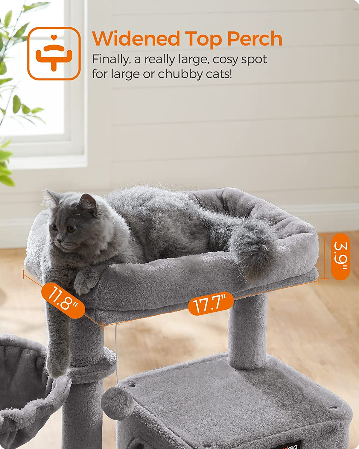 FEANDREA Small Cat Tower with Perch