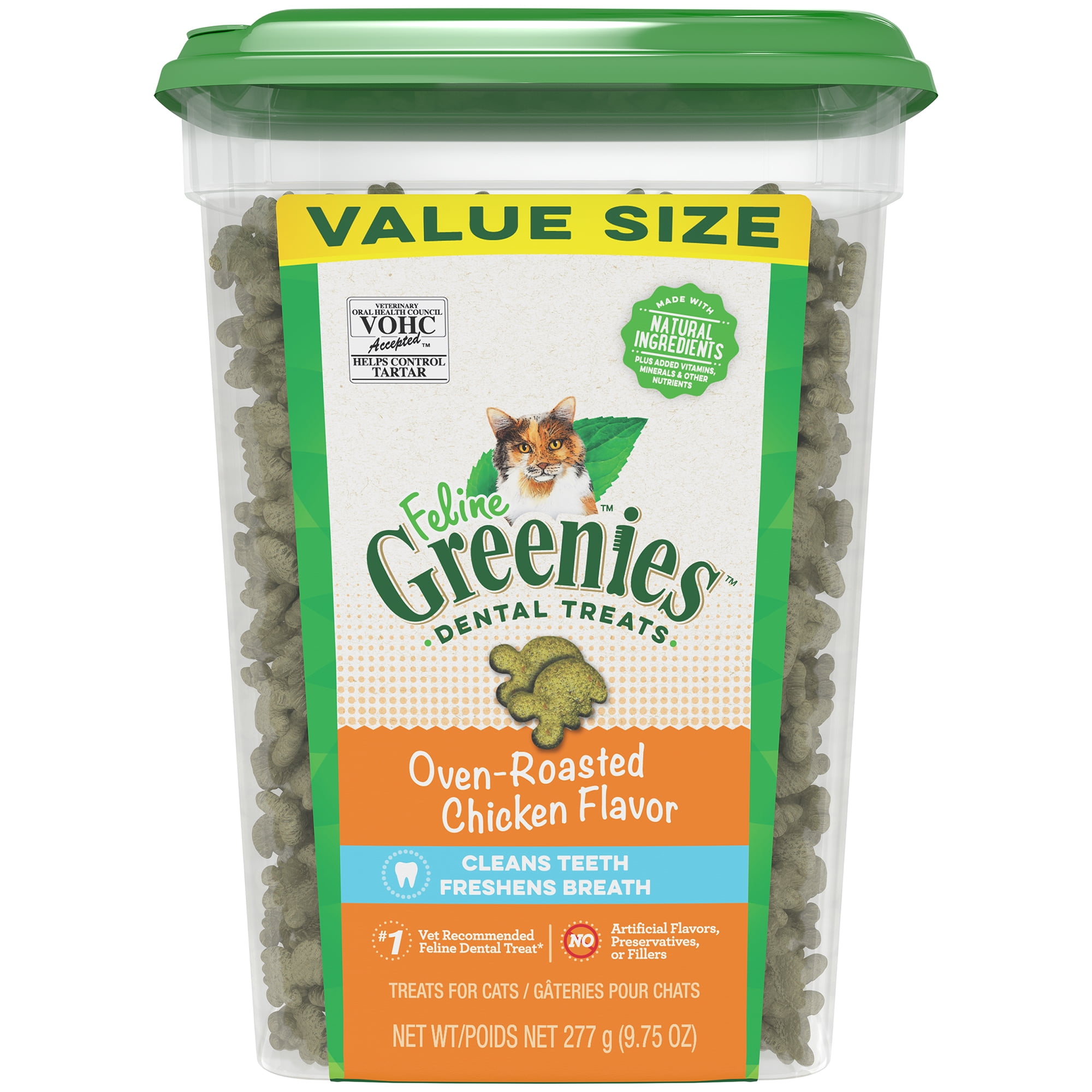 Greenies Chicken Flavor Dental Cat Treats, 9.75oz