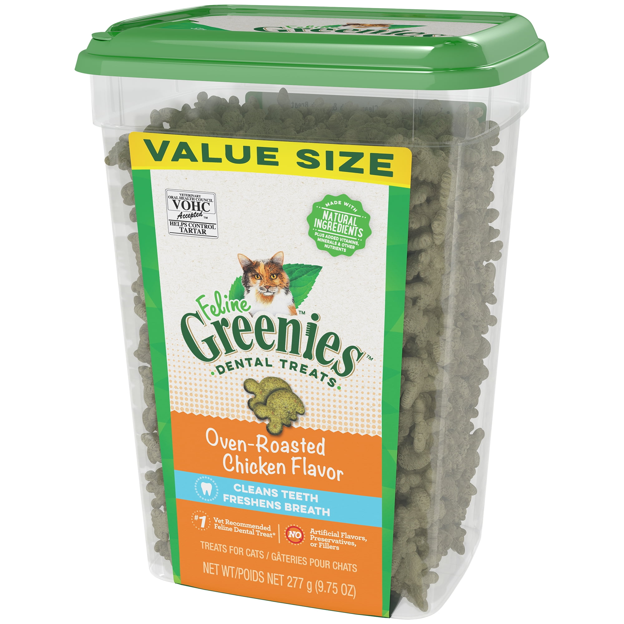 Greenies Chicken Flavor Dental Cat Treats, 9.75oz