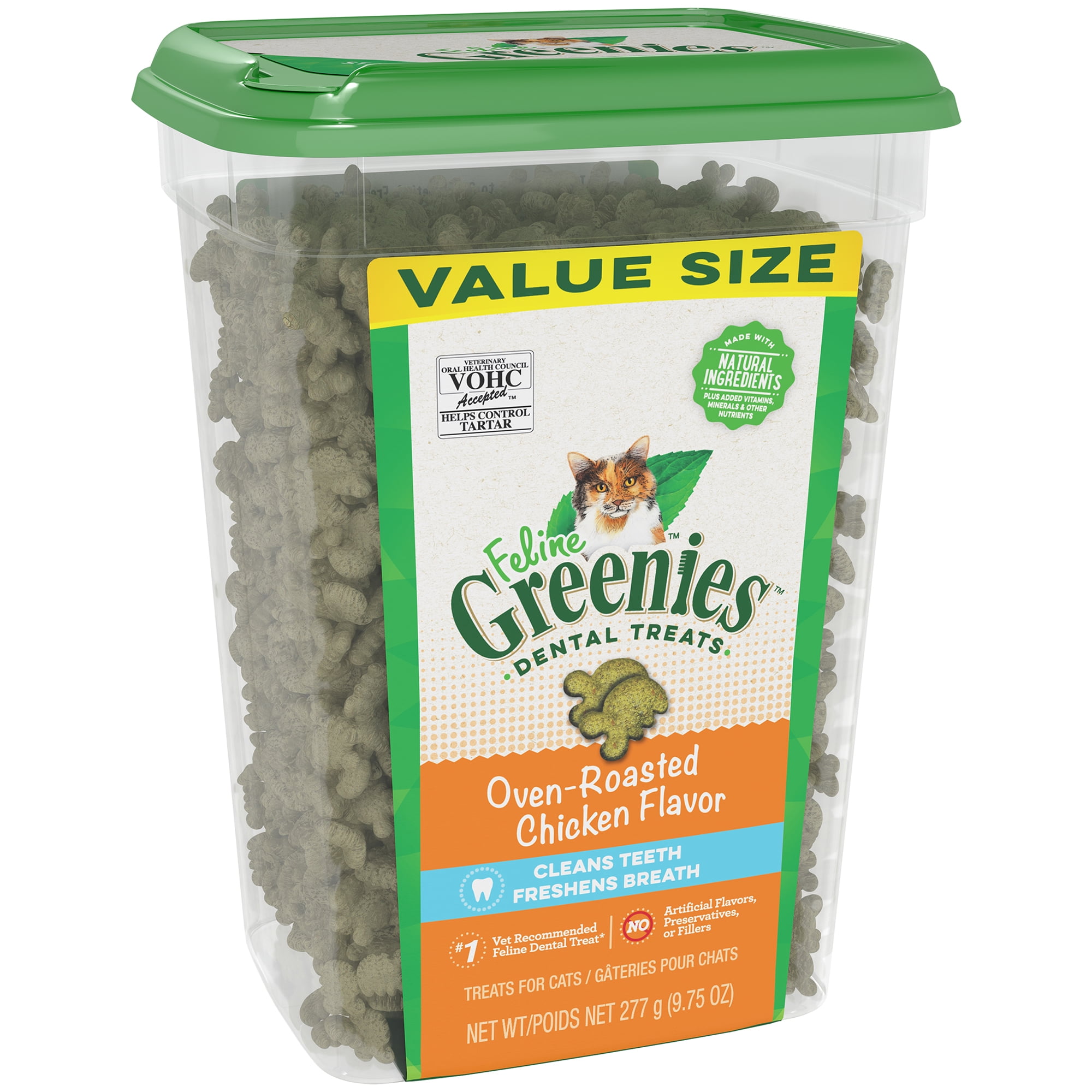 Greenies Chicken Flavor Dental Cat Treats, 9.75oz