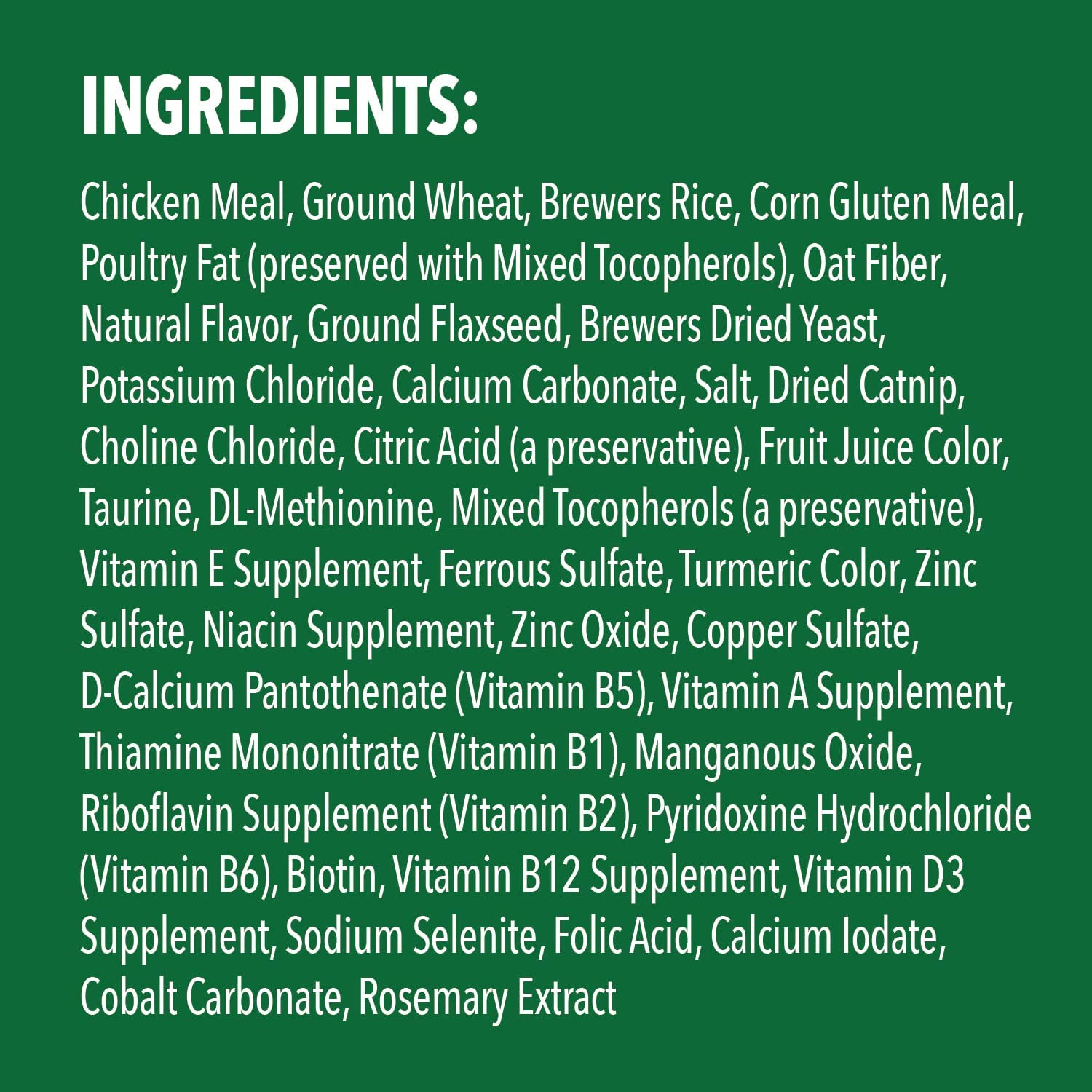 Catnip FELINE GREENIES Dental Treats - All Sizes