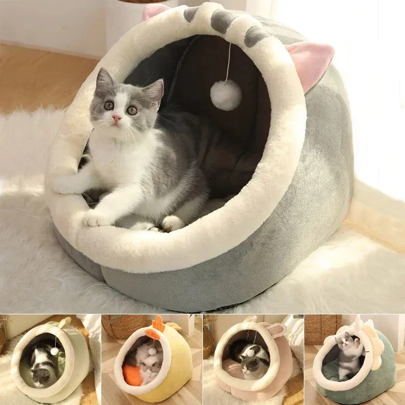 Cozy Cat Bed/Cave - Soft and Washable