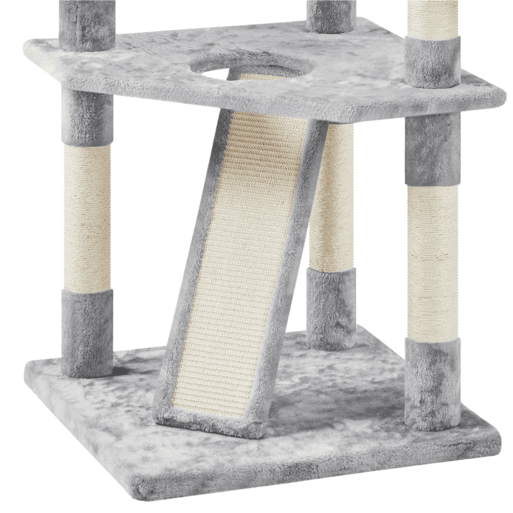 79" Multilevel Cat Tree with Scratching Posts