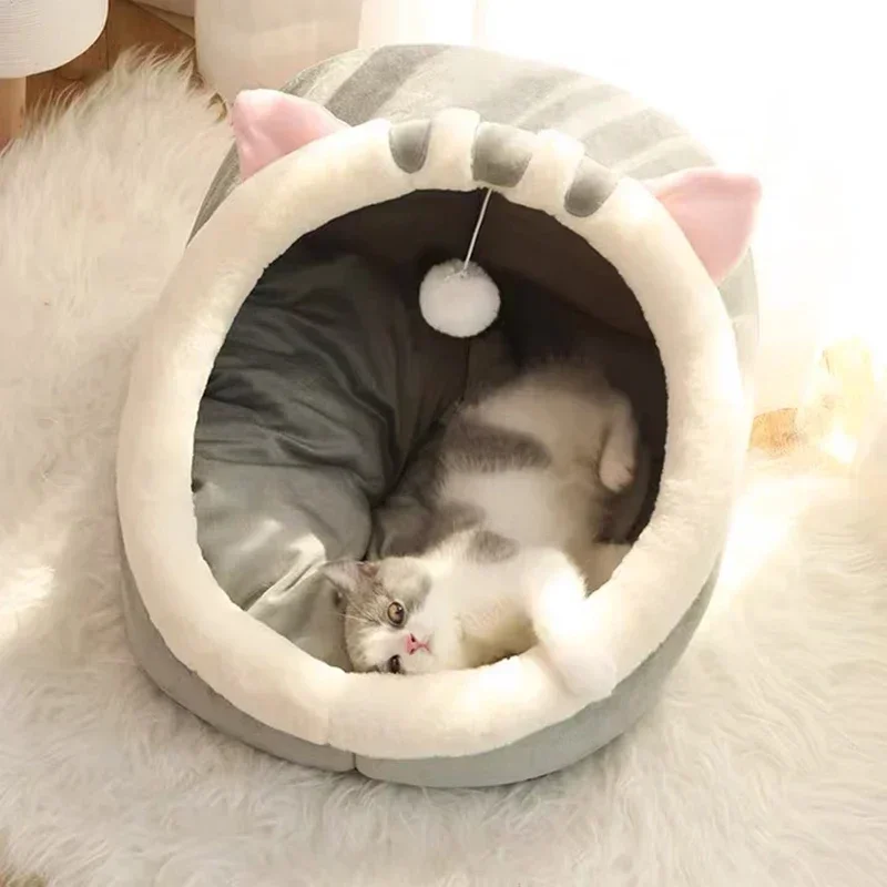 Cozy Cat Bed/Cave - Soft and Washable