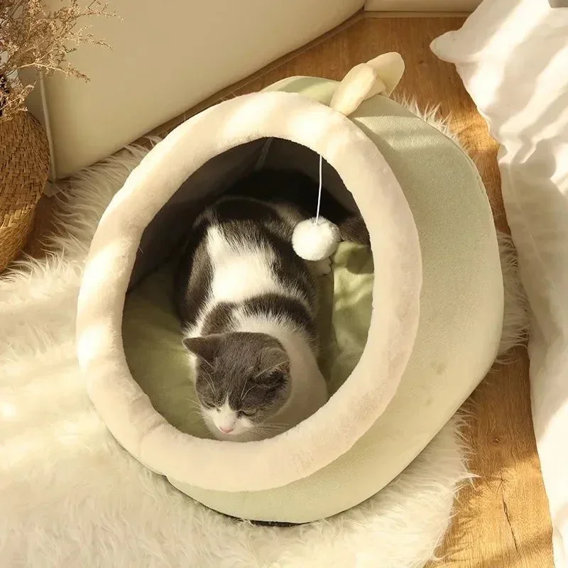 Cozy Cat Bed/Cave - Soft and Washable