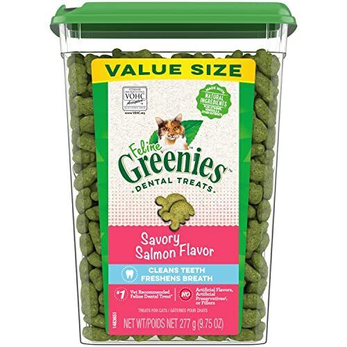 Salmon Flavor Greenies Feline Dental Treats