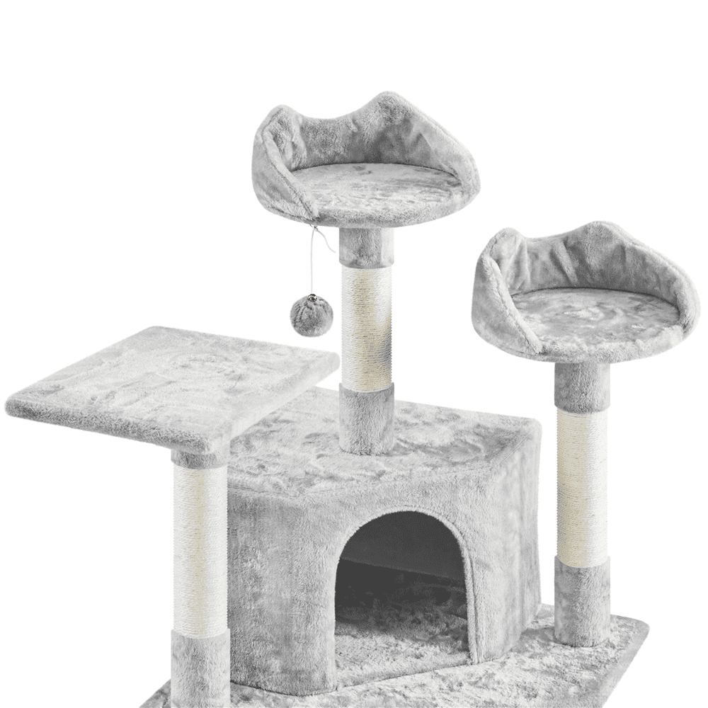 79" Multilevel Cat Tree with Scratching Posts