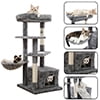 Multi-Level Cat Tree with Scratching Posts & Hammock