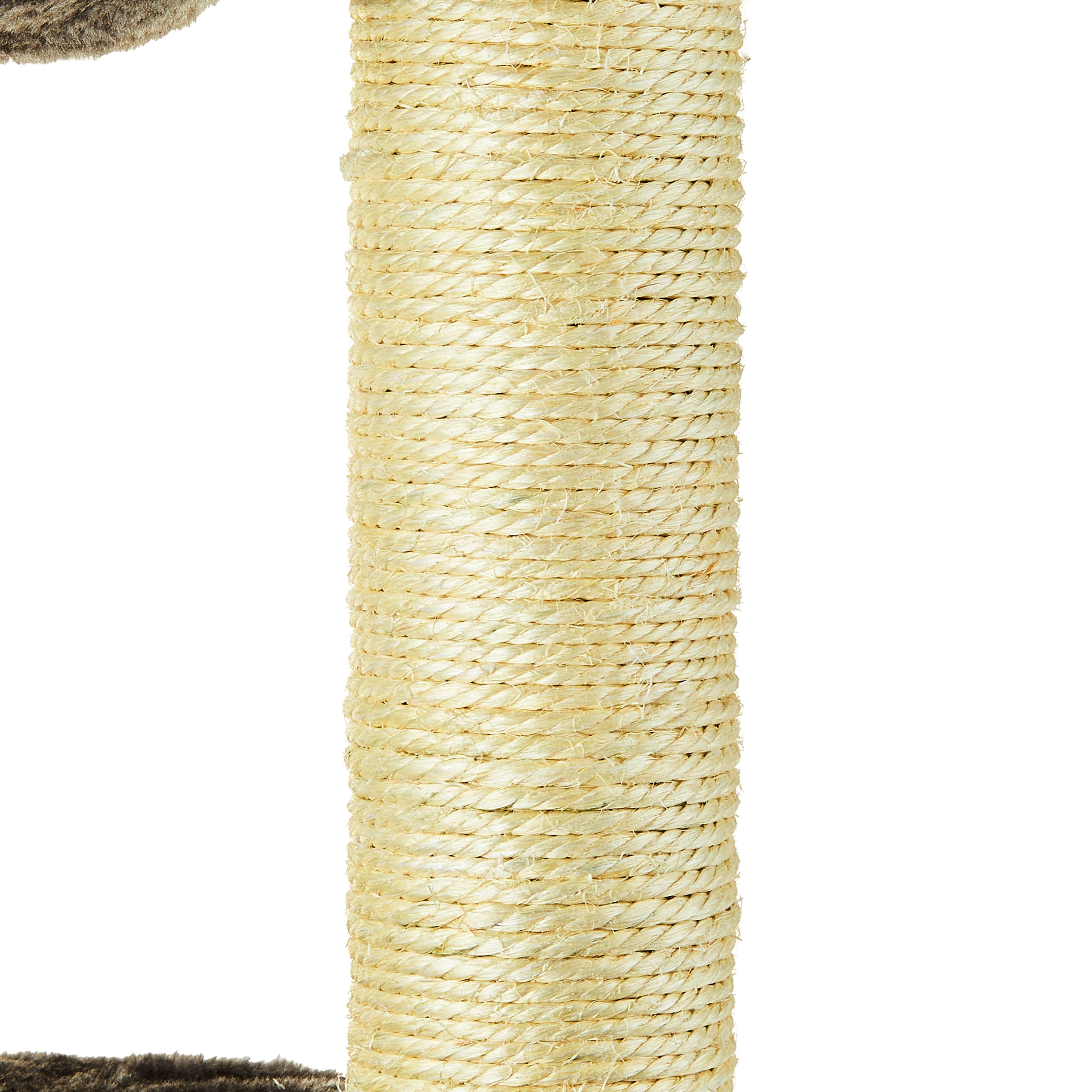 Gray 2-Level Cat Condo with Hammock