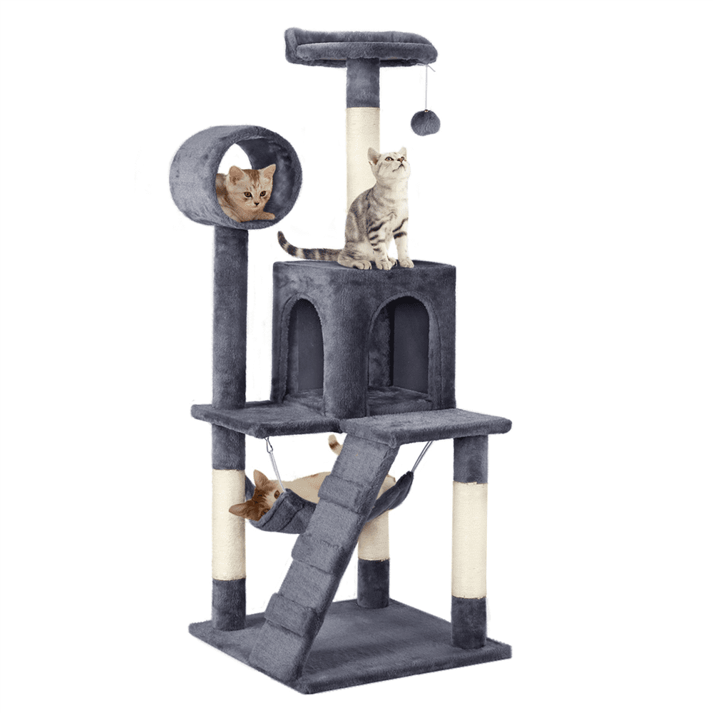 51'' Multilevel Cat Tree with Hammock