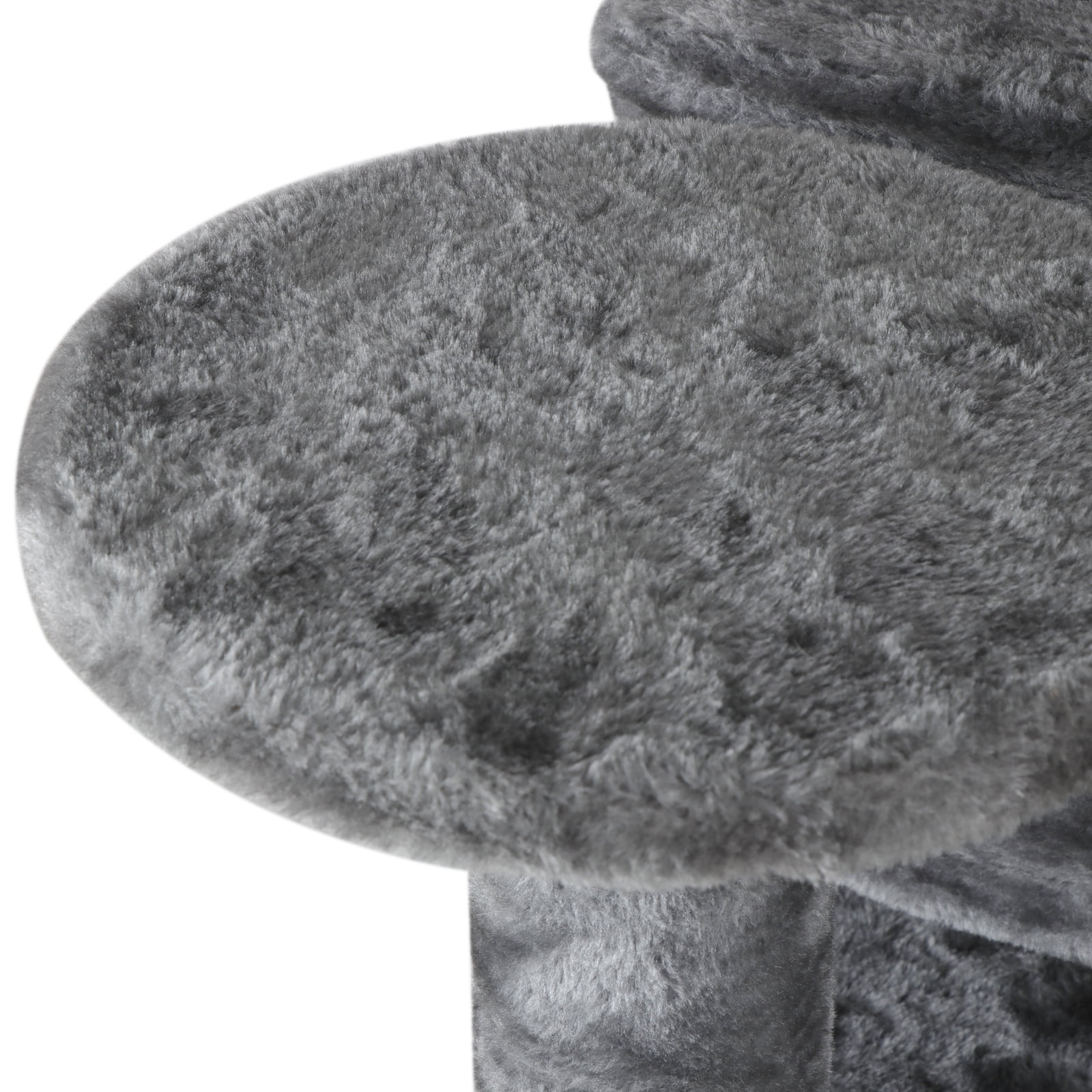 Dark Gray Cat Tree Playhouse with Cave