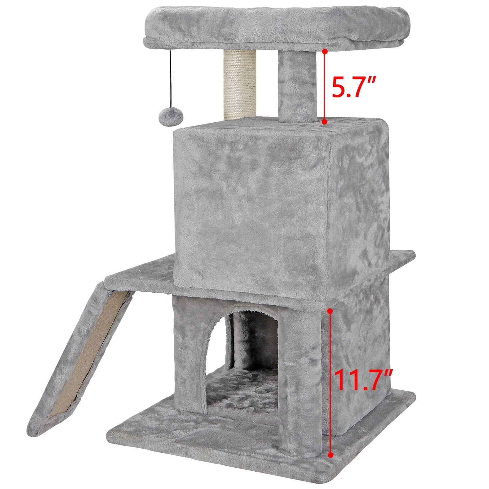 Gray Cat Condo Play House - 33.5
