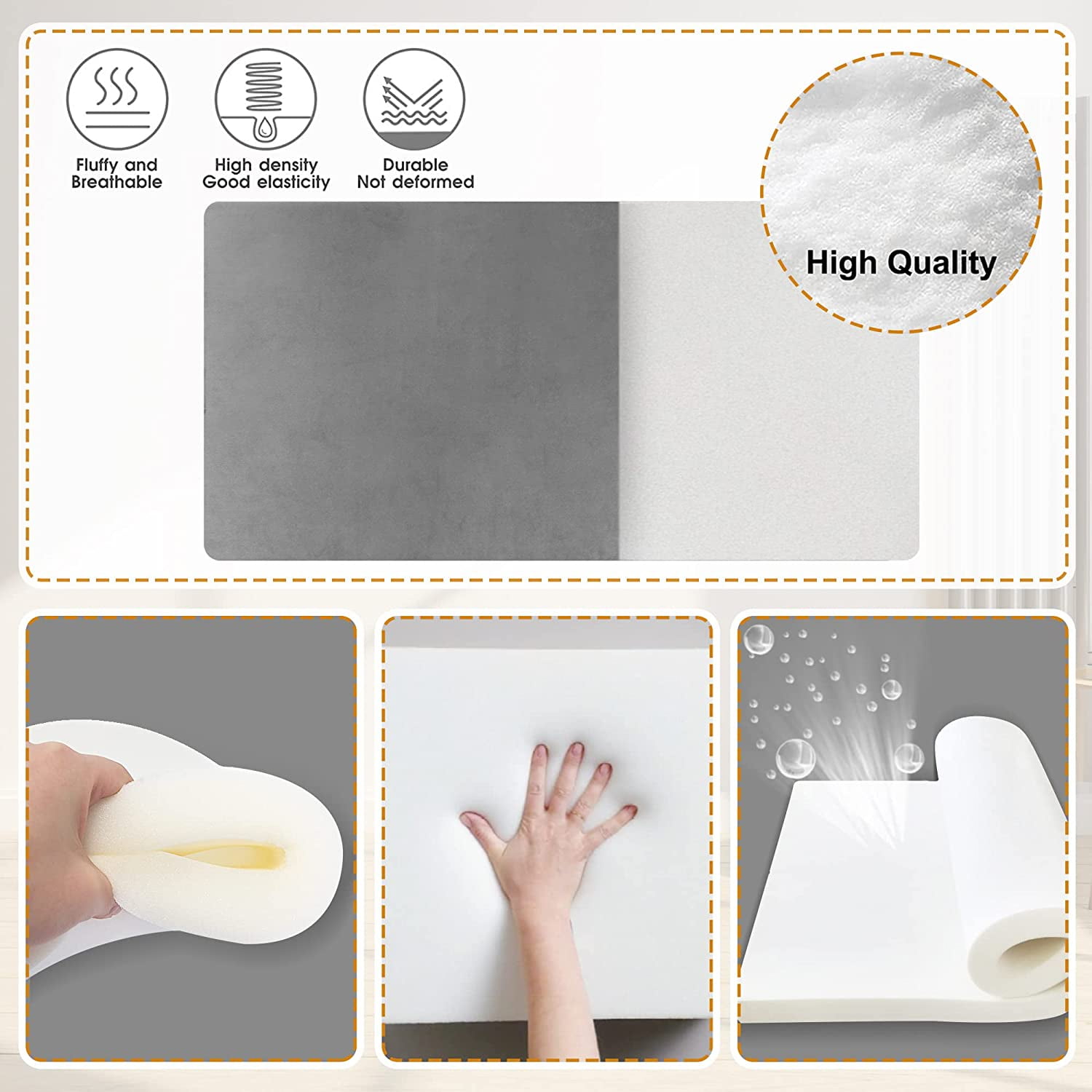 Gray Cat Window Seat Perch for Indoor