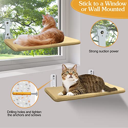 Foldable Cat Window Perch with Suction Cups