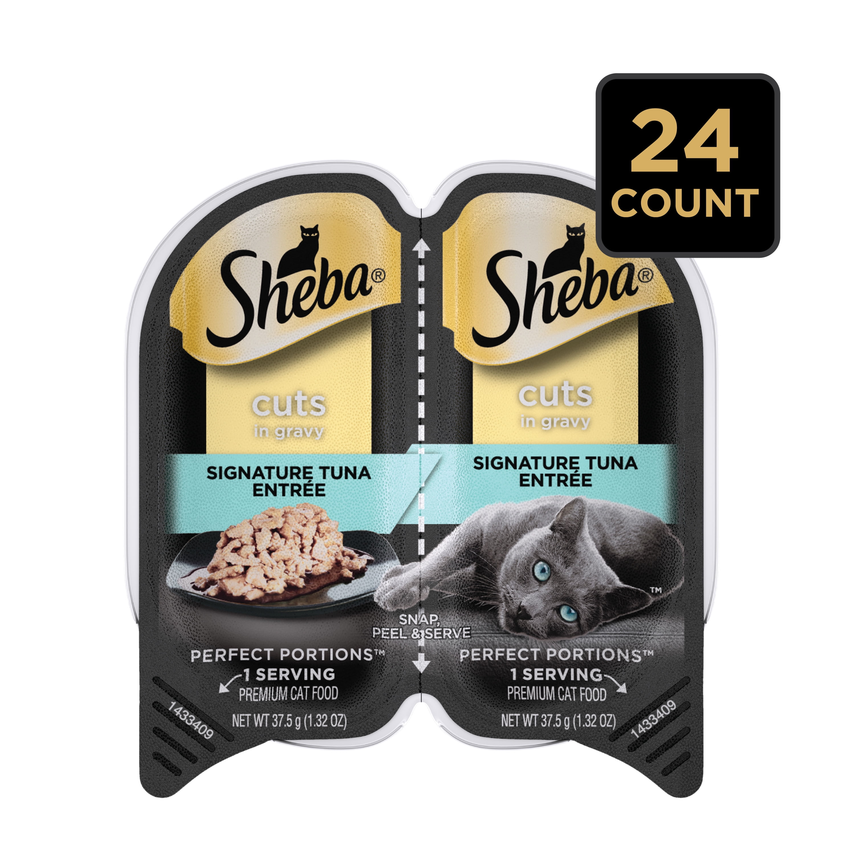 Sustainable Tuna Cuts in Gravy for Cats