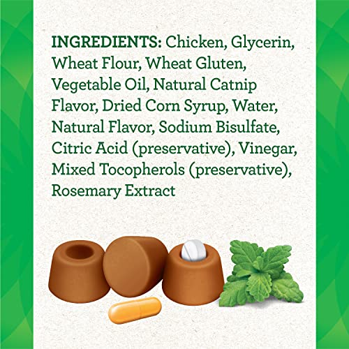 Greenies Catnip Flavored Pill Pockets, 1.6 oz