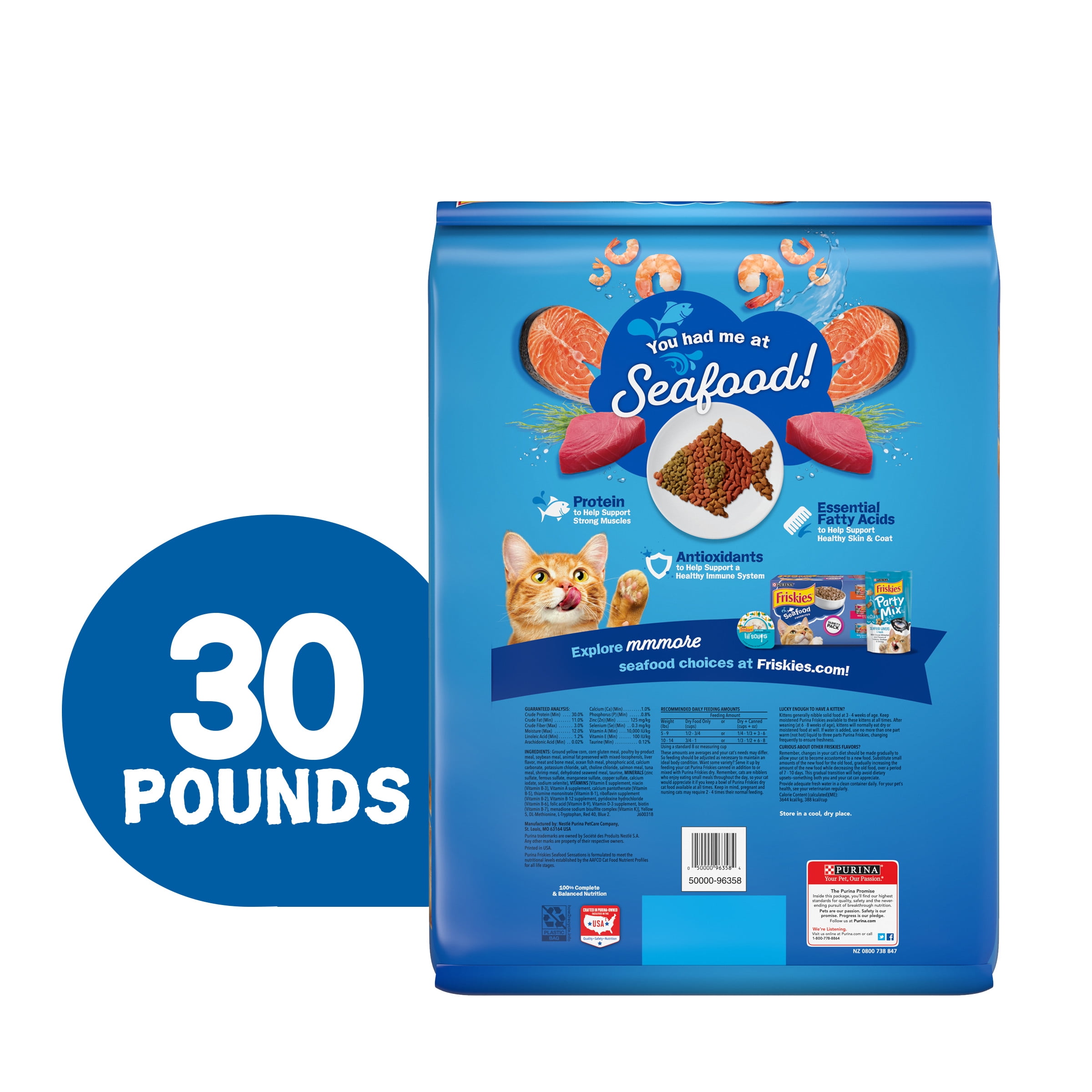 Seafood Sensations Cat Food - 30lbs