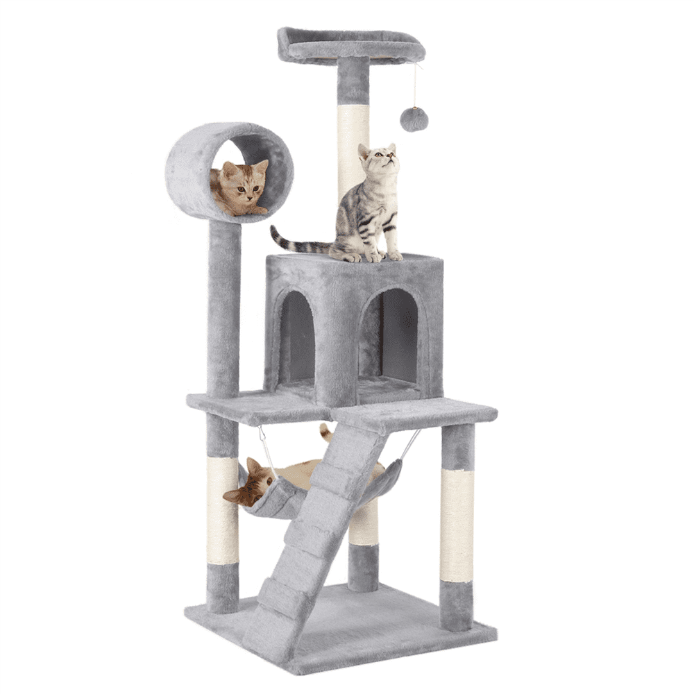 51-inch Cat Tree & Condo Scratching Tower