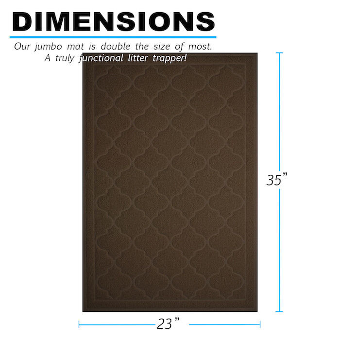 Pawtitas Large Cat Litter Mat