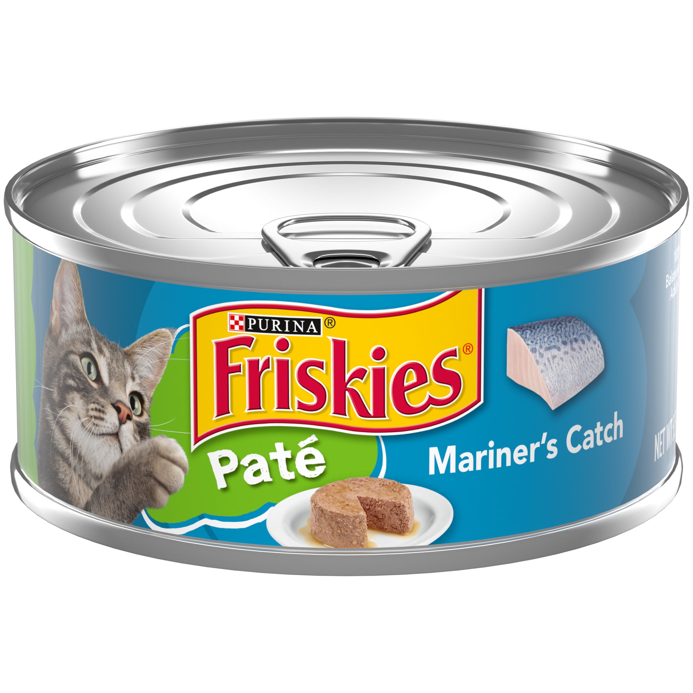 Friskies Mariner's Catch Wet Cat Food Can
