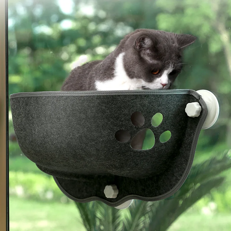 Sunshine Cat Hammock with Strong Suction Cups